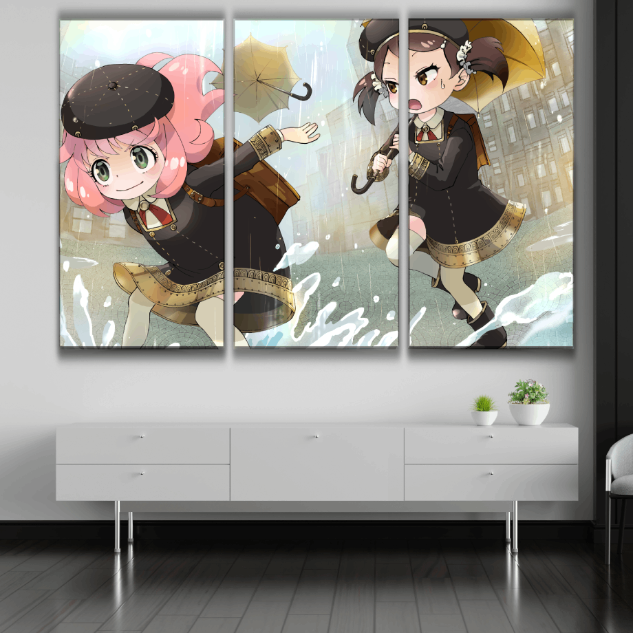 Anya & Becky Anime Poster