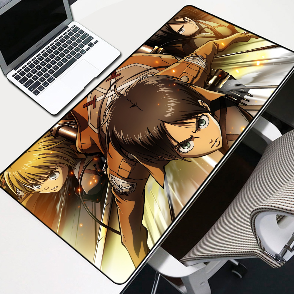 Armin, Eren and Mikasa Mouse Pad