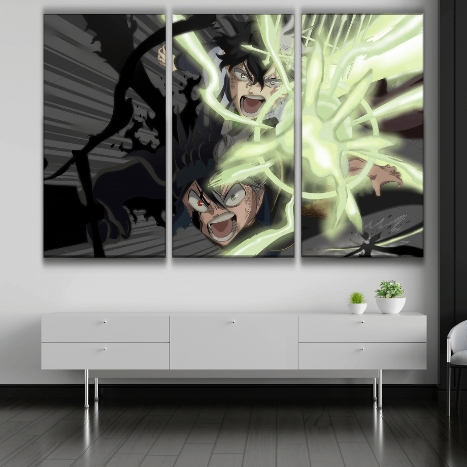 Asta and Yuno Poster