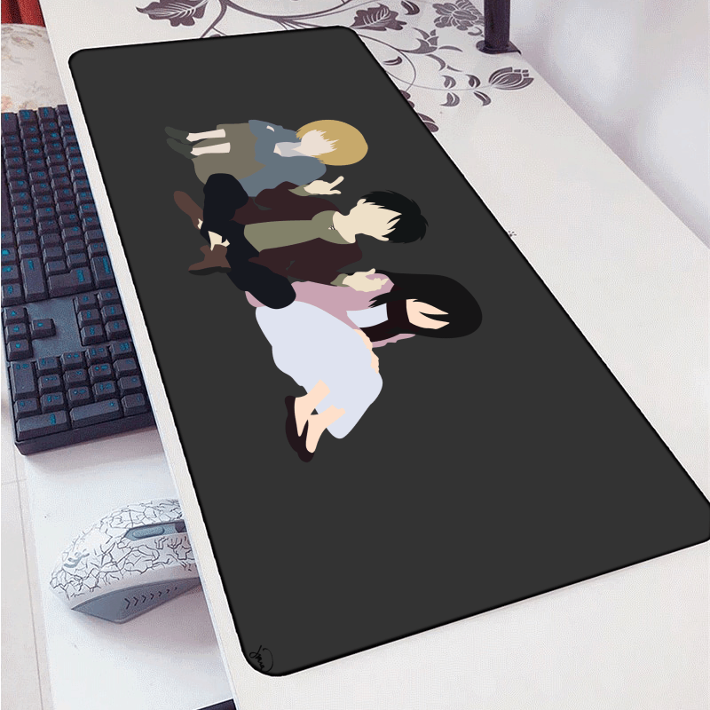 Attack on Titan Illustration Mouse Pad