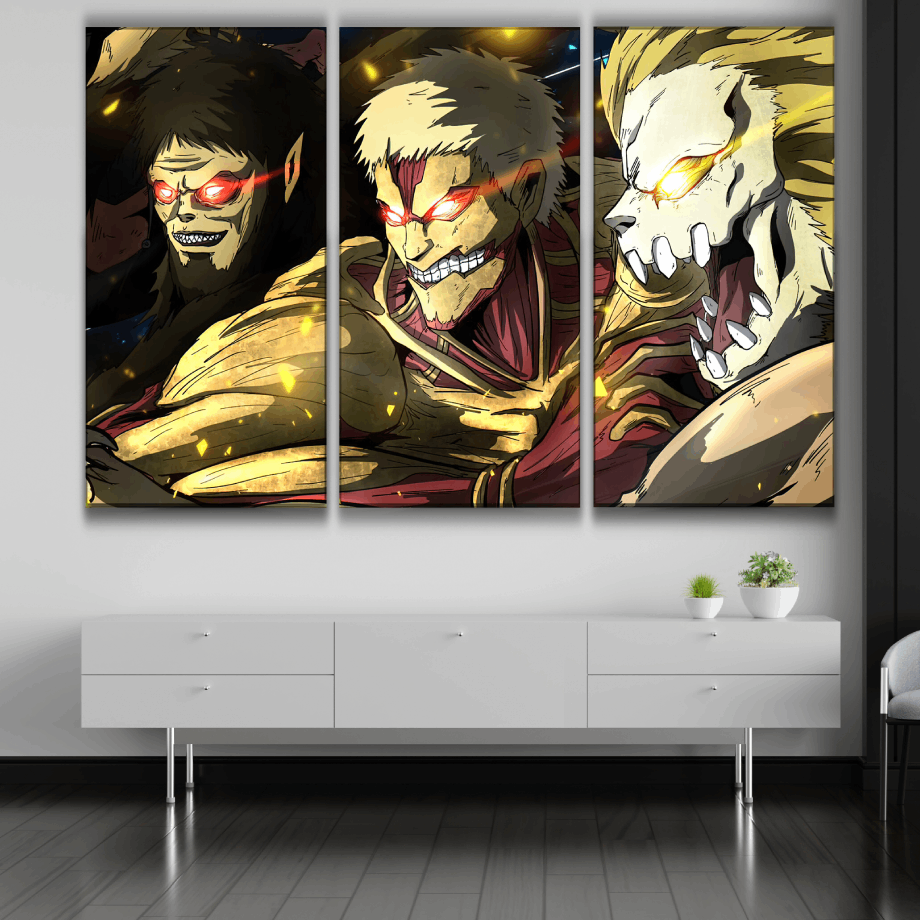 Attack on Titan Warriors Art Poster