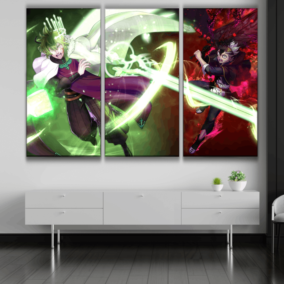 Black Clover Anime Poster