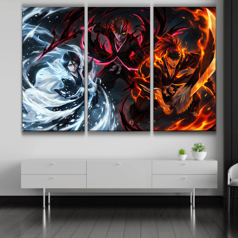 Bleach Ichigo, Rukia & Renji Poster