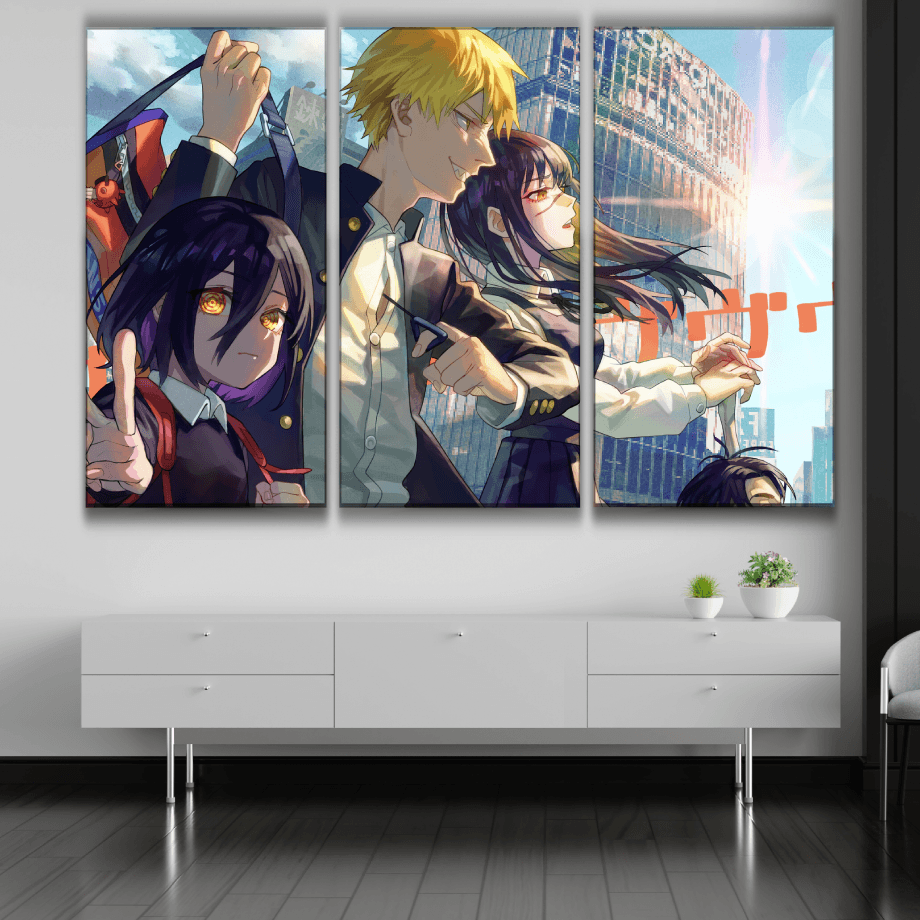 Chainsaw Man Anime Artwork Poster