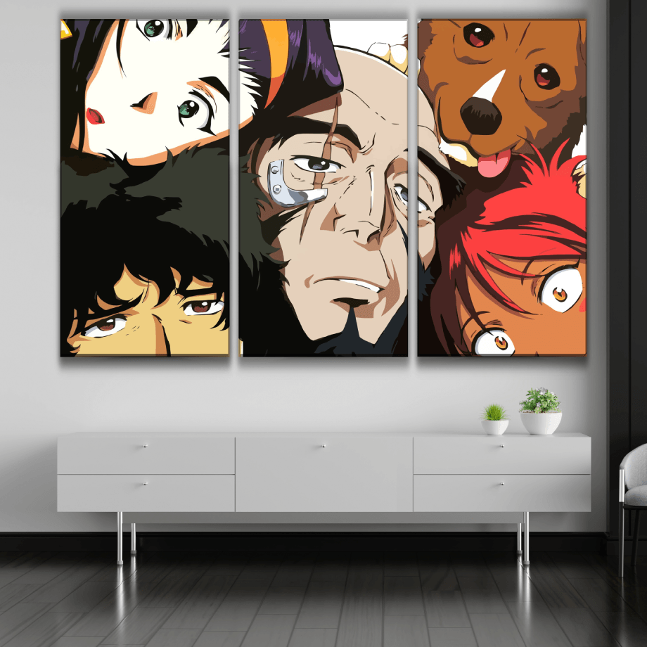 Cowboy Bebop Characters Poster