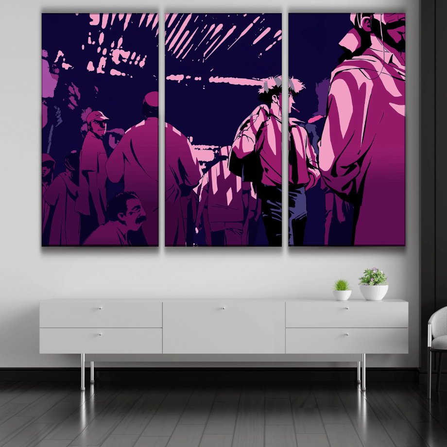 Cowboy Bebop Stylized Poster