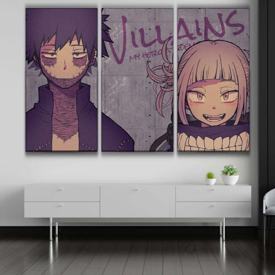 Dabi and Himiko Toga Poster