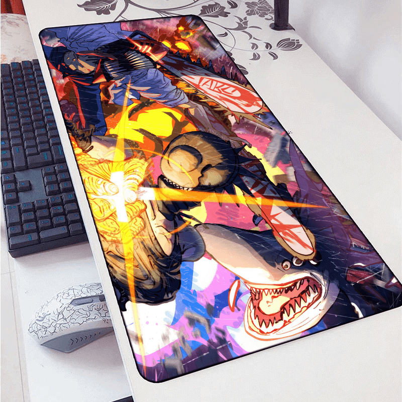 Denji Vs Reze Mouse Pad