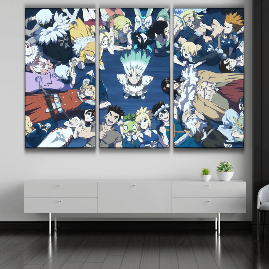 Dr. Stone Characters Poster
