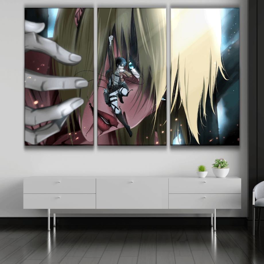 Female Titan Anime Poster