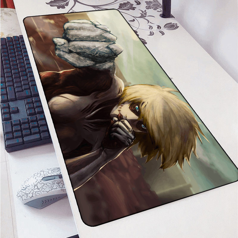 Female Titan Art Mouse Pad