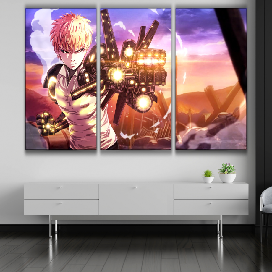 Genos Anime Art Poster
