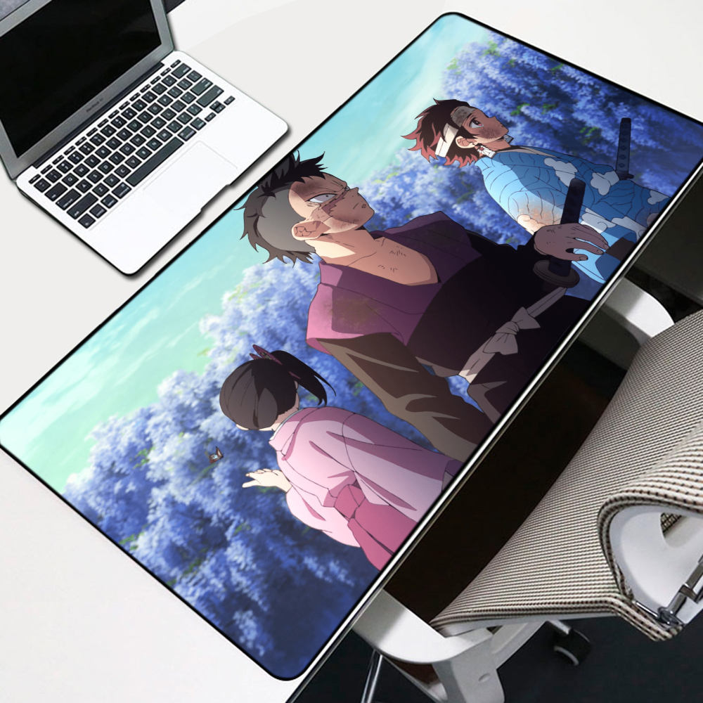 Genya, Tanjiro and Kanao Mouse Pad