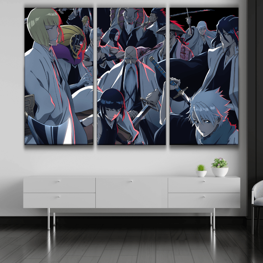 Gotei 13 Shinigami Bleach Thousand Year Blood War Poster