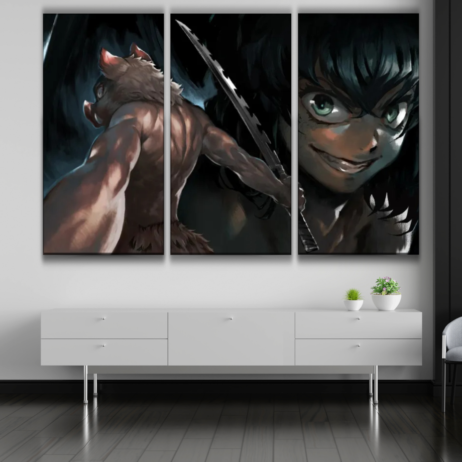 Inosuke Hashibira Canvas Poster