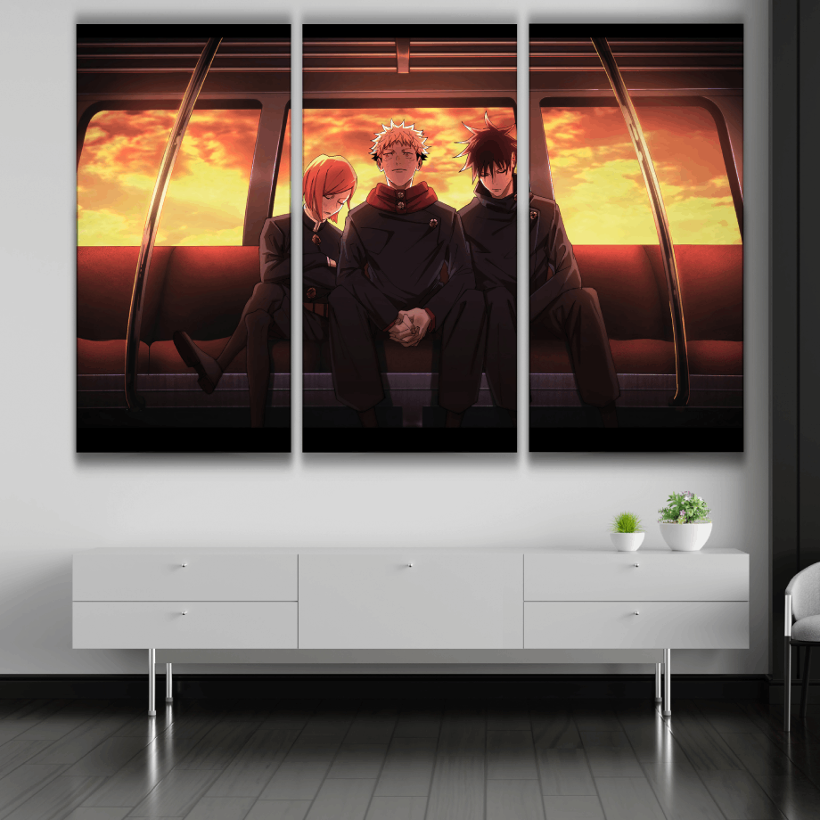 Jujutsu Kaisen Anime Art Poster
