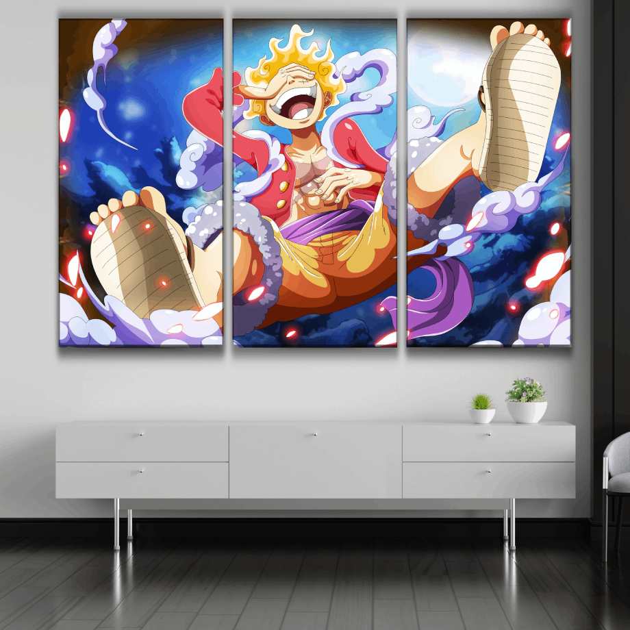 Luffy Sun God Nika Poster