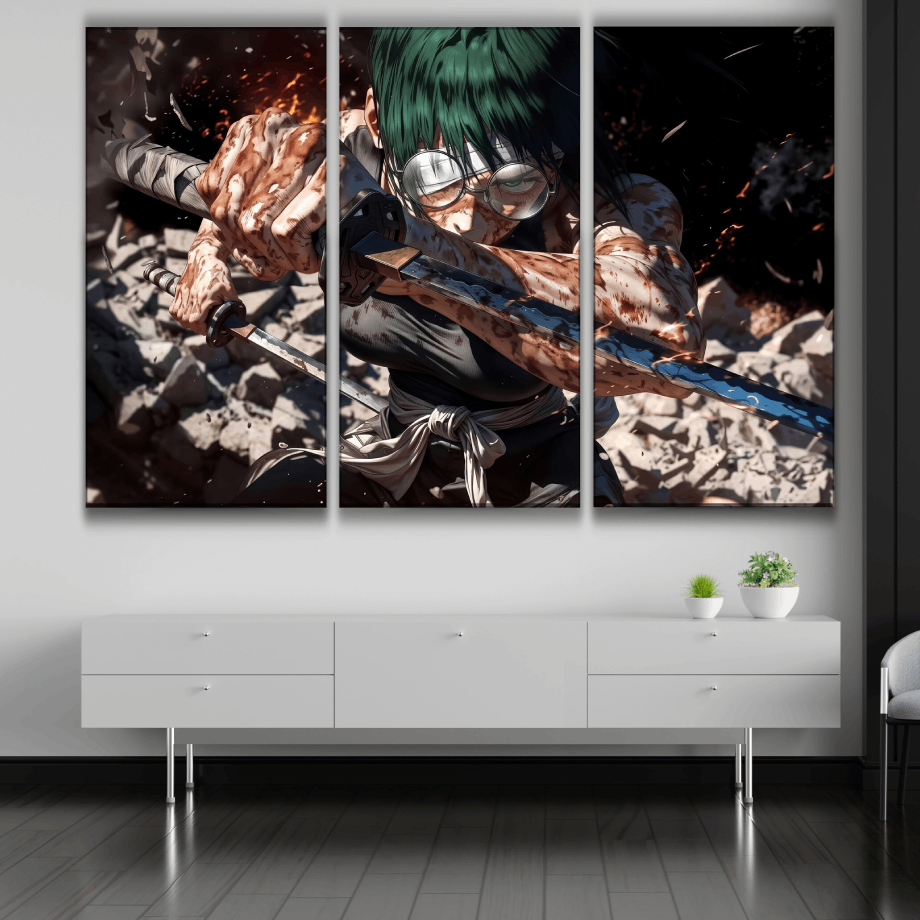 Maki Zenin Artstyle Poster