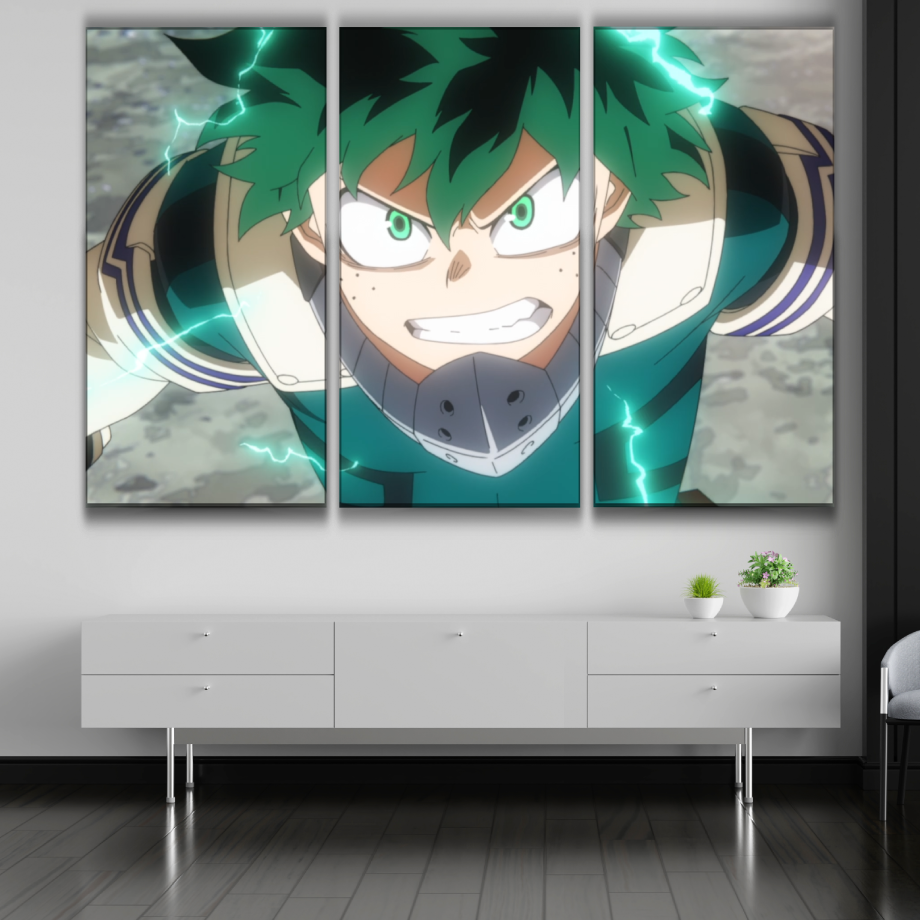 Midoriya Anime Poster