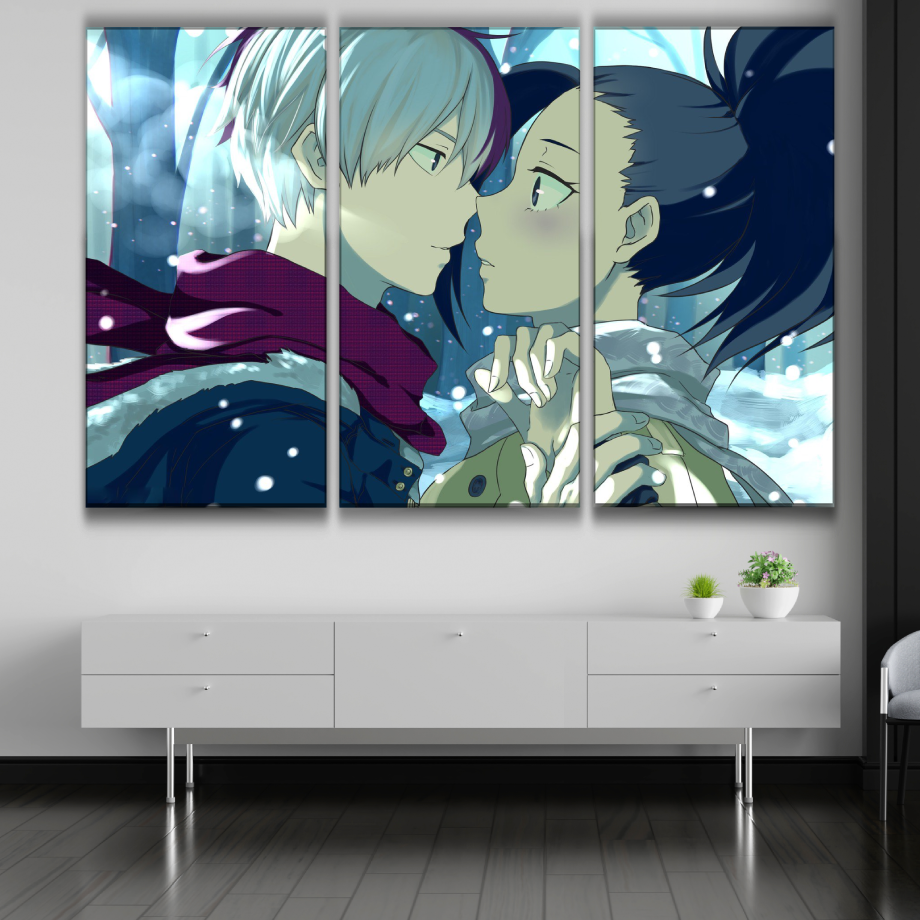 Momo and Shoto Poster