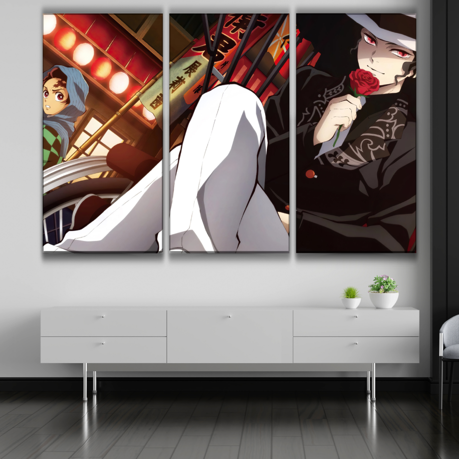 Muzan Kibutsuji Anime Poster