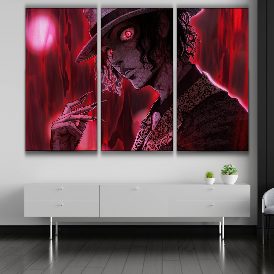 Muzan Kibutsuji Wall Decor Poster