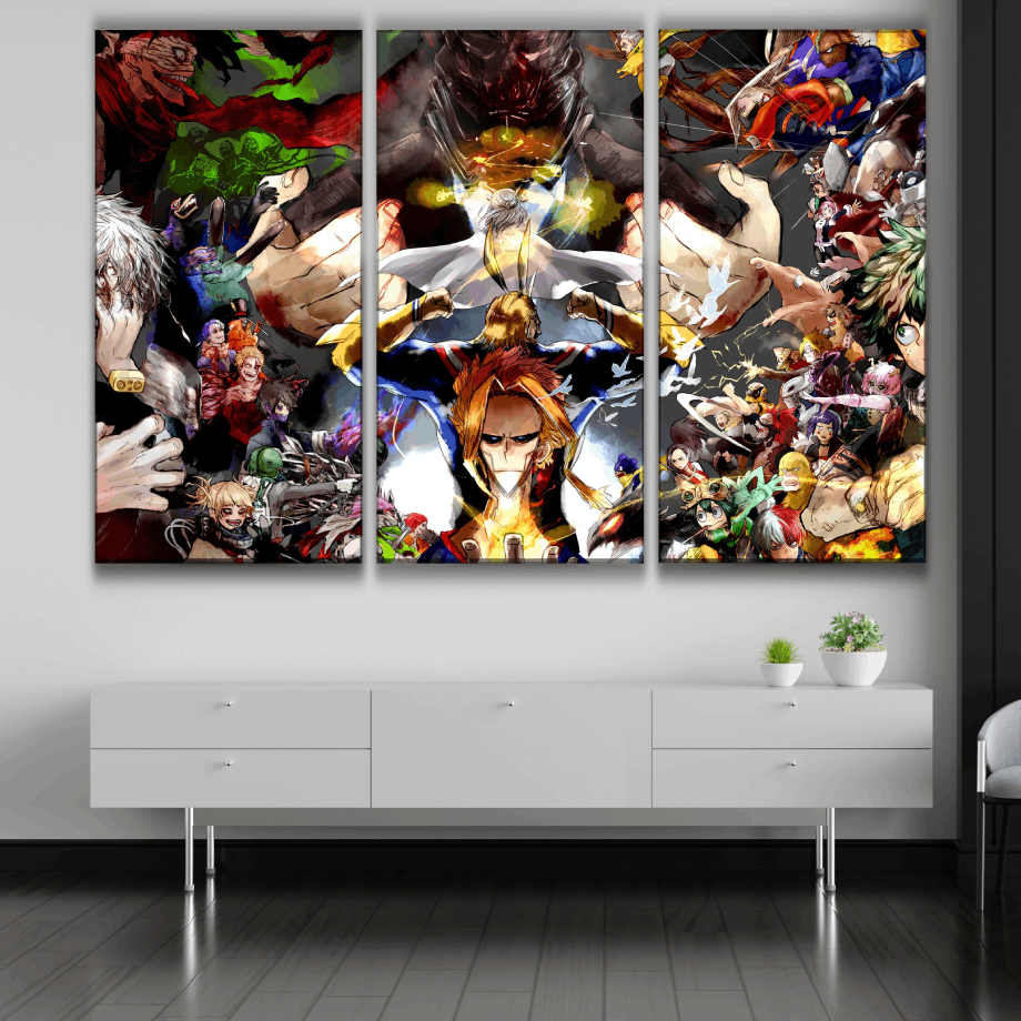 My Hero Academia Anime Character Poster