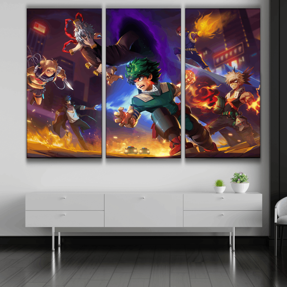 My Hero Academia Design Poster