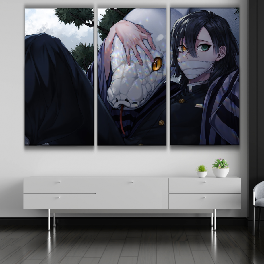 Obanai Iguro Canvas Poster