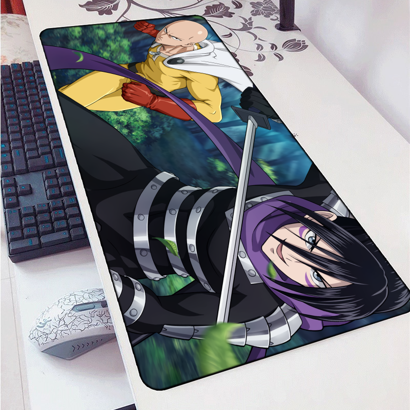 One-Punch Man Saitama vs Sonic Mouse Pad