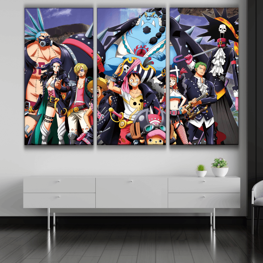 One Piece Red Art Poster