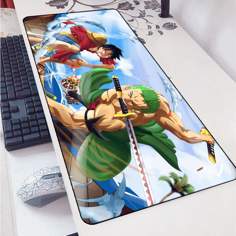 One Piece Zoro and Luffy Mouse Pad