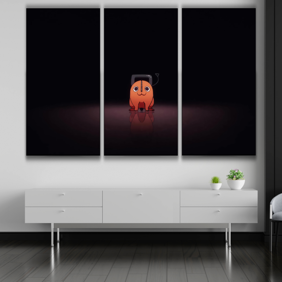 Pochita Anime Poster