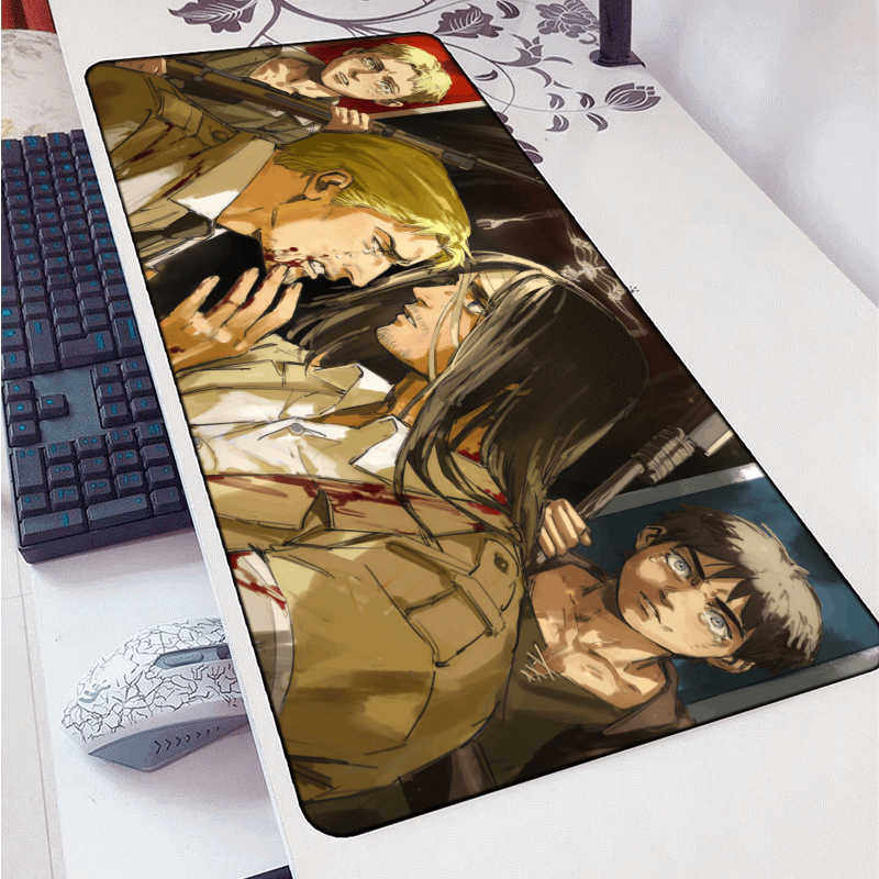 Reiner and Eren Mouse Pad