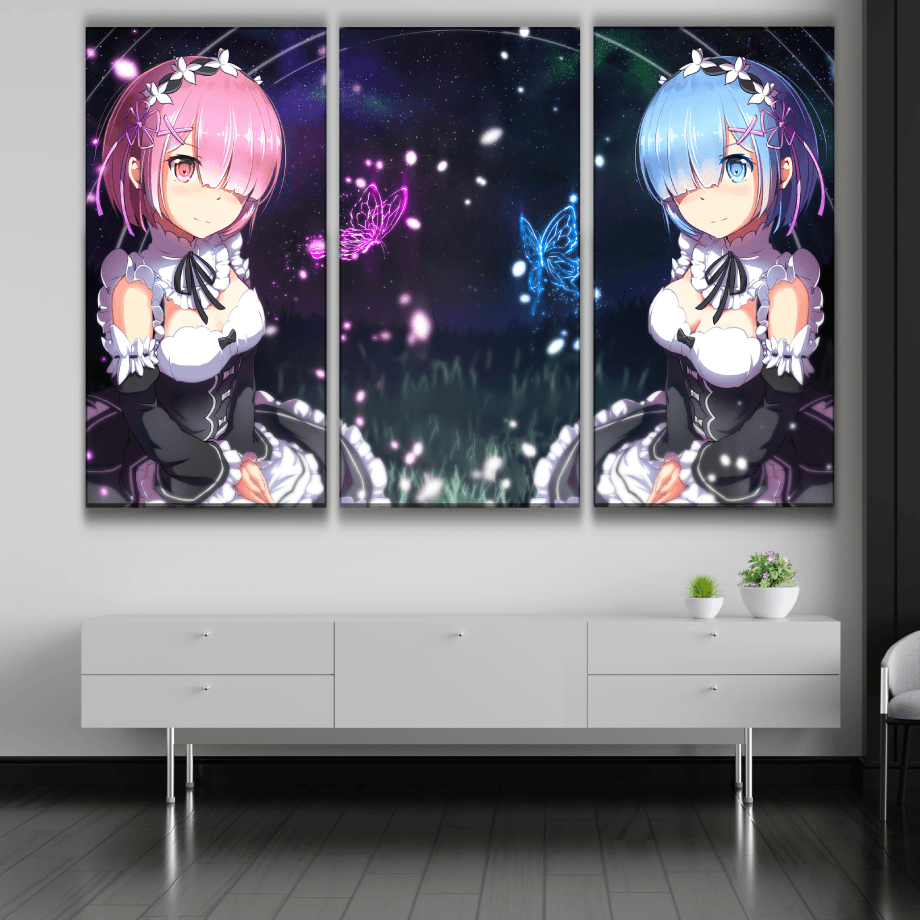 Rem & Ram Poster