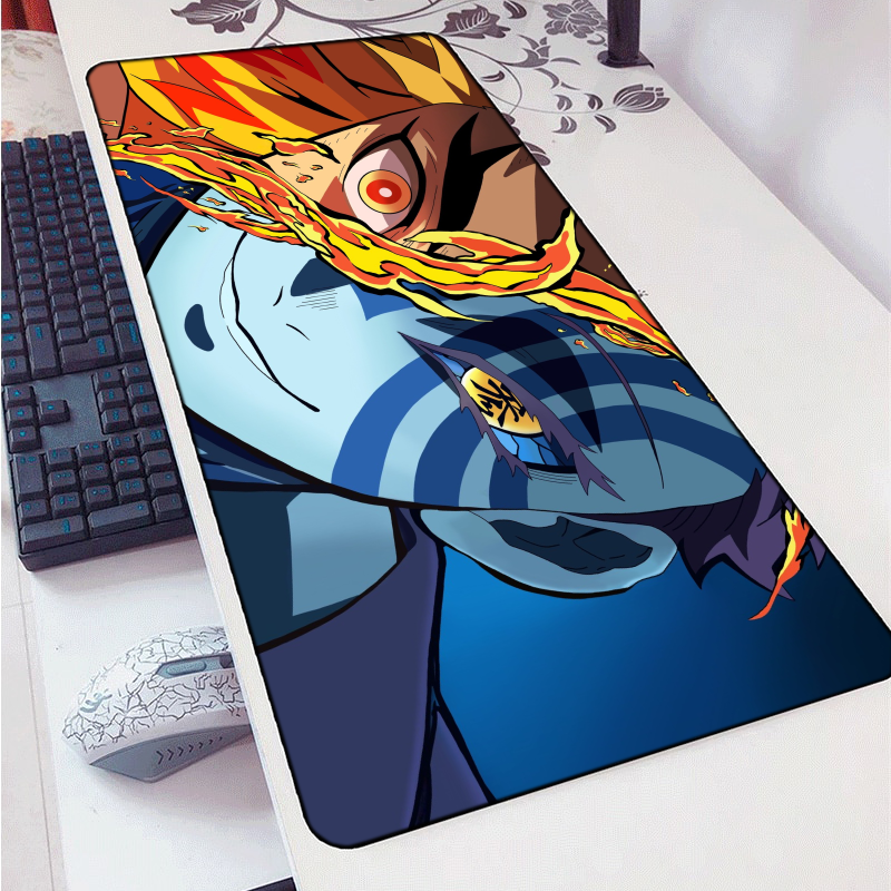 Rengoku and Akaza Mousepad