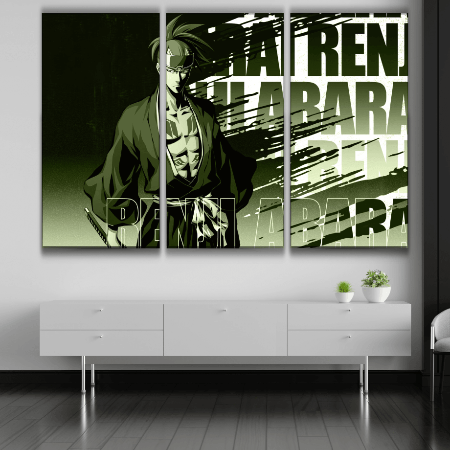 Renji Abarai Art Style Poster