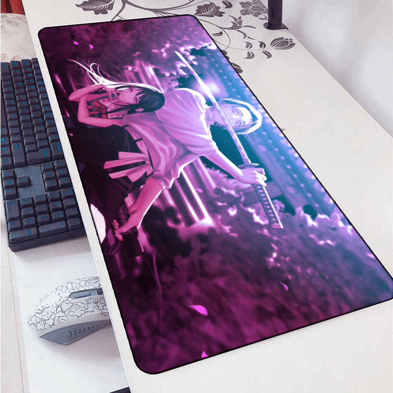 Rika Orimoto and Yuta Okkotsu Mouse Pad