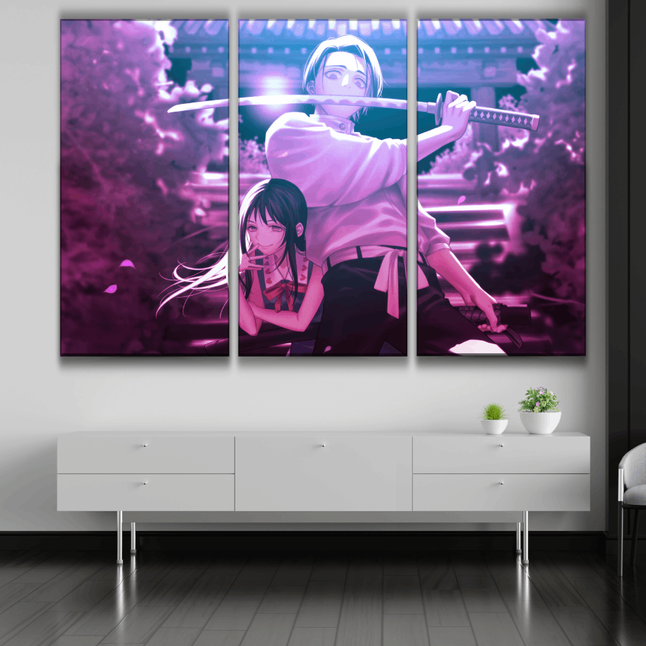 Rika Orimoto and Yuta Okkotsu Poster