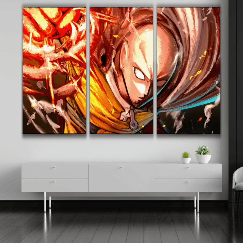 Saitama Artwork Poster