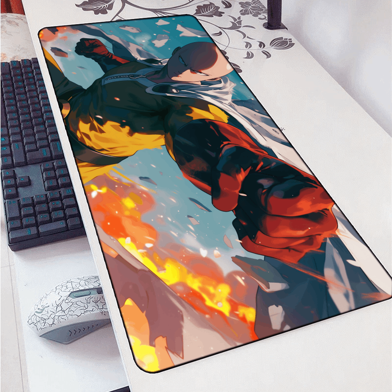 Saitama Themed Mouse Pad