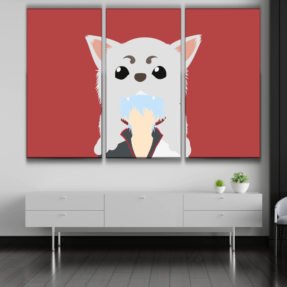 Sakata Gintoki Art Style Poster