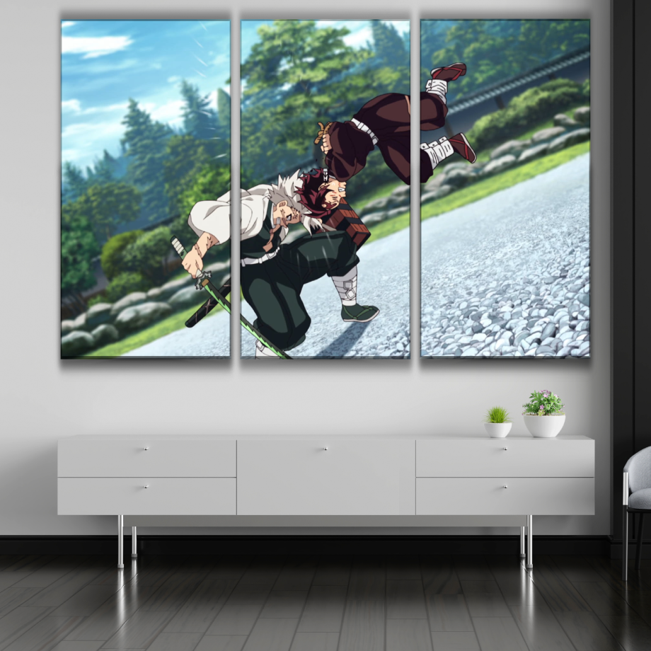 Sanemi Shinazugawa Anime Poster