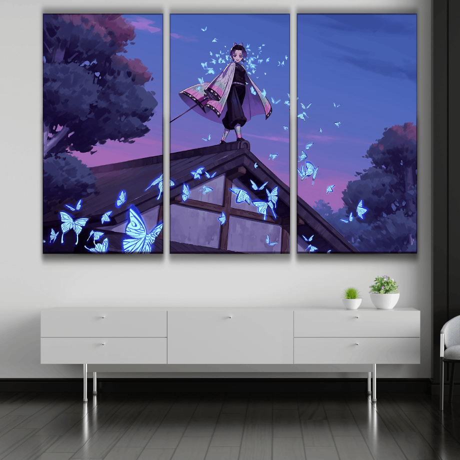 Shinobu Anime Art Poster
