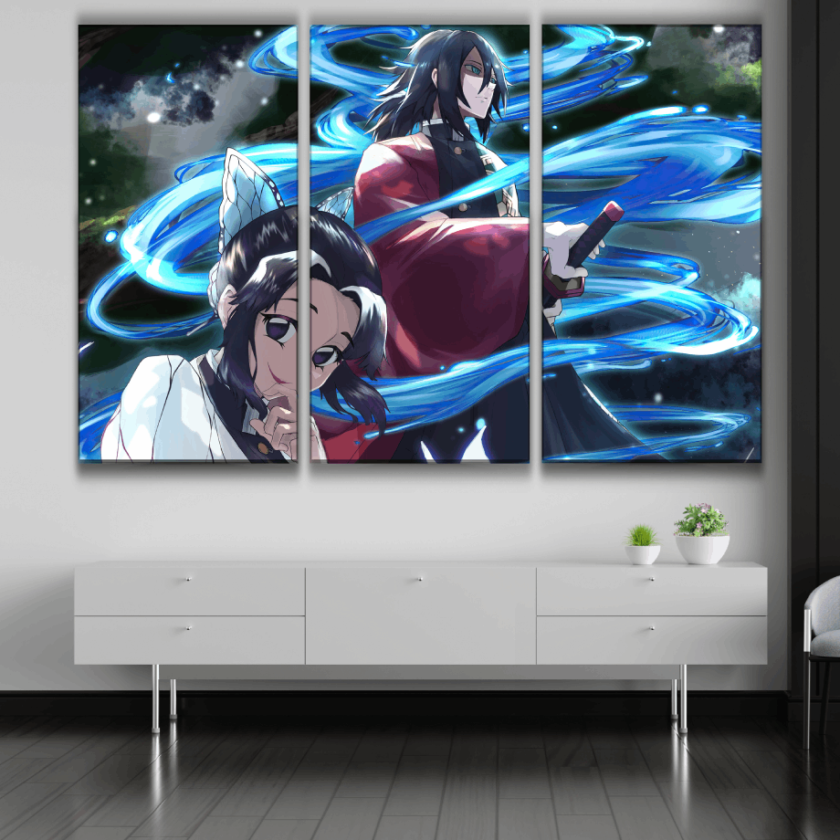 Shinobu and Giyu Poster