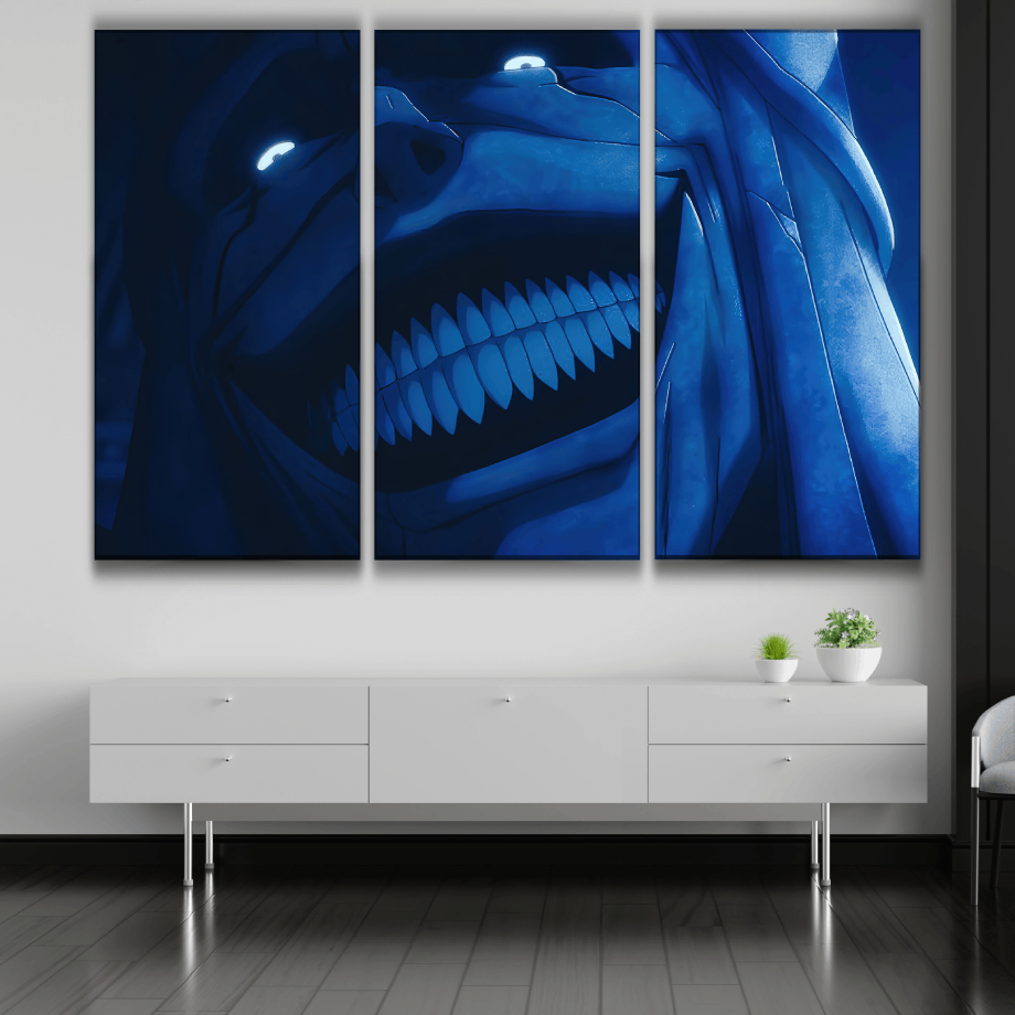 Smiling Statue Solo Leveling Poster