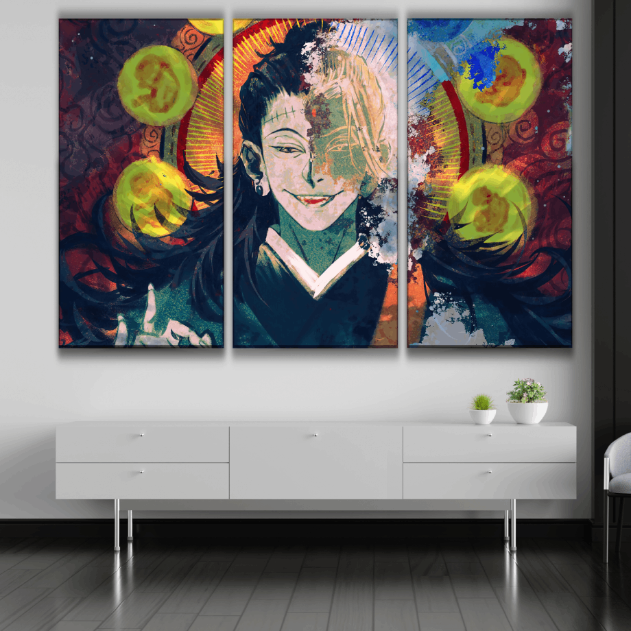 Suguru Geto Anime Art Poster
