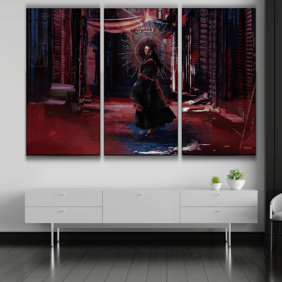 Suguru Geto Anime Illustration Poster