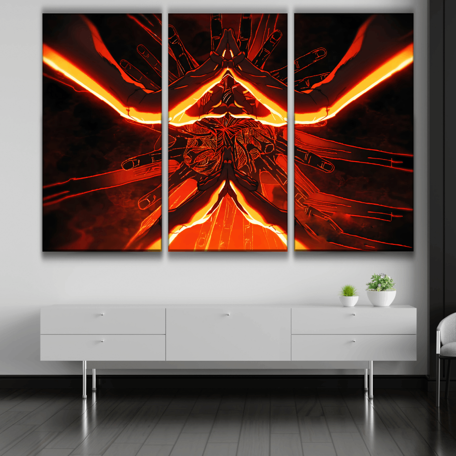 Sukuna Illustration Poster