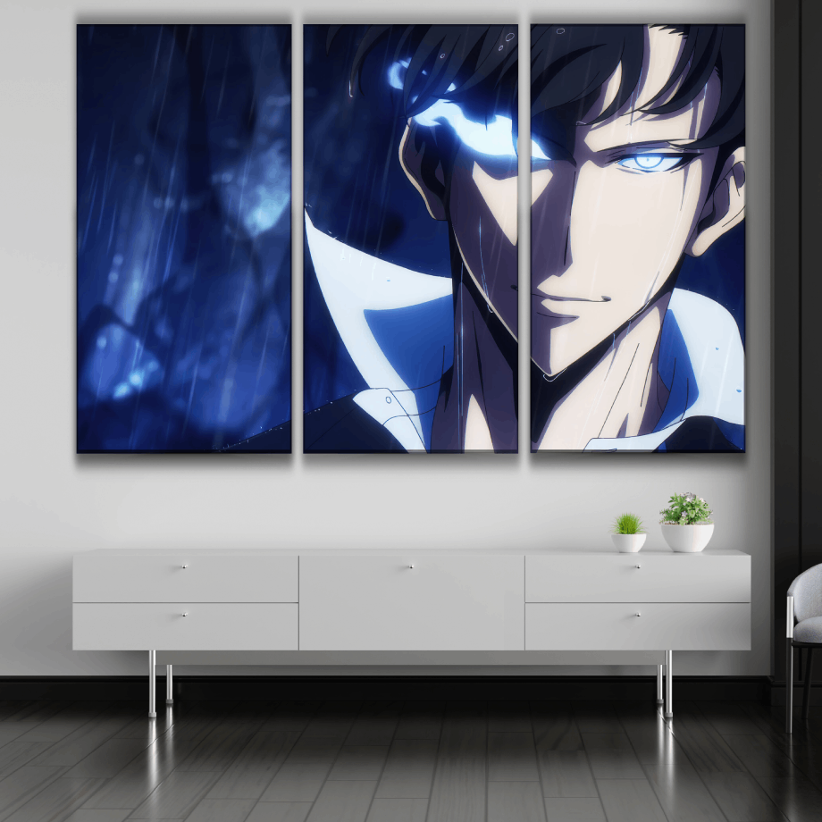 Sung Jin-woo Anime Art Poster